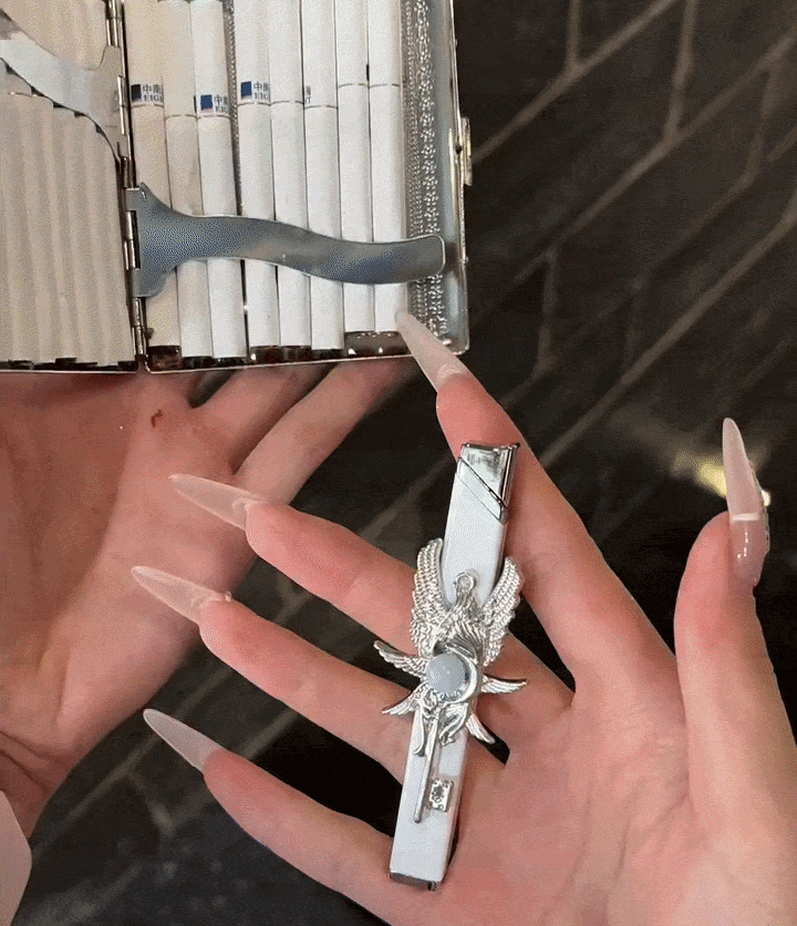 Heaven's Wings Case + Lighter Set