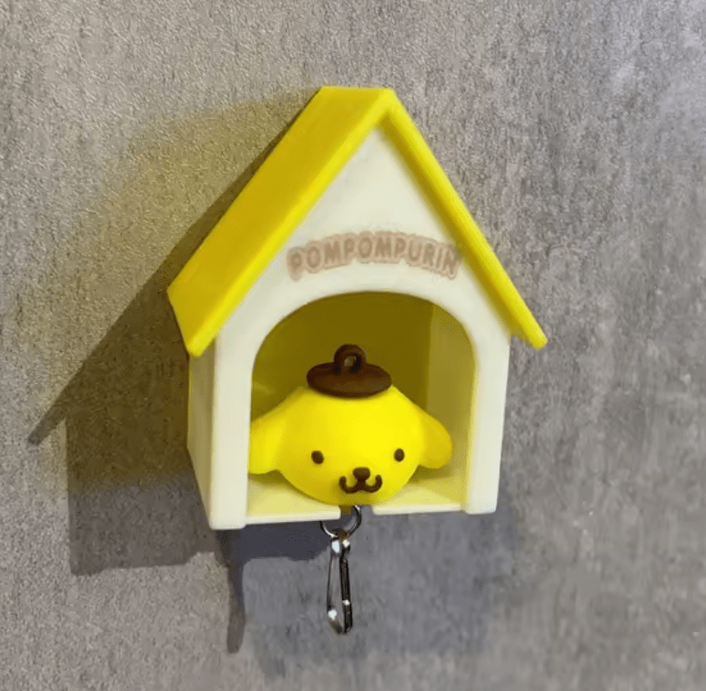 Sanrio House Keychain - pompompurin | - Magicalverseshop