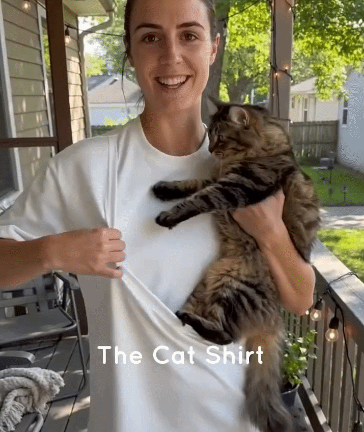 PawTee™ — The Cat Carrier Tee