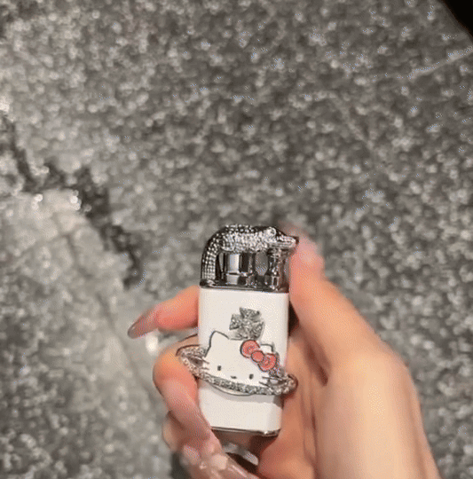 Hello Kitty Orb Croc Flame Lighter