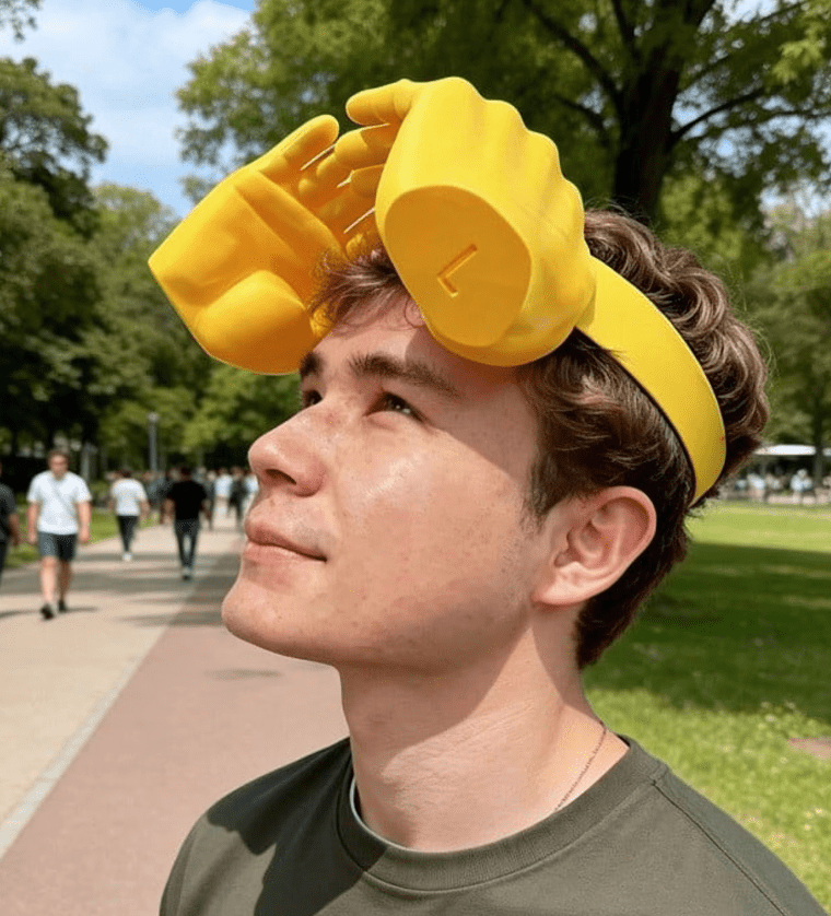 Hand Visor Sun Hat - Magicalverseshop