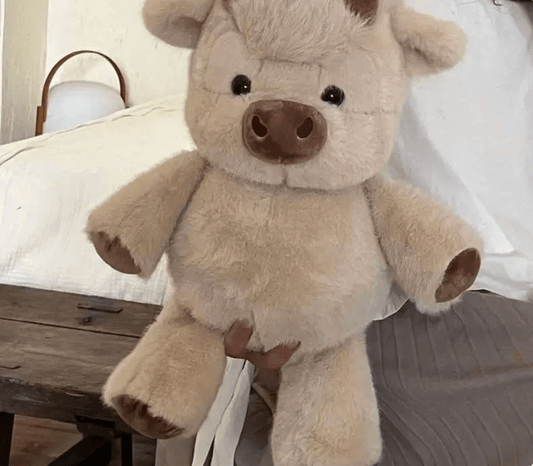 Magicalverse® Running Highland Cow Plushy - Magicalverseshop