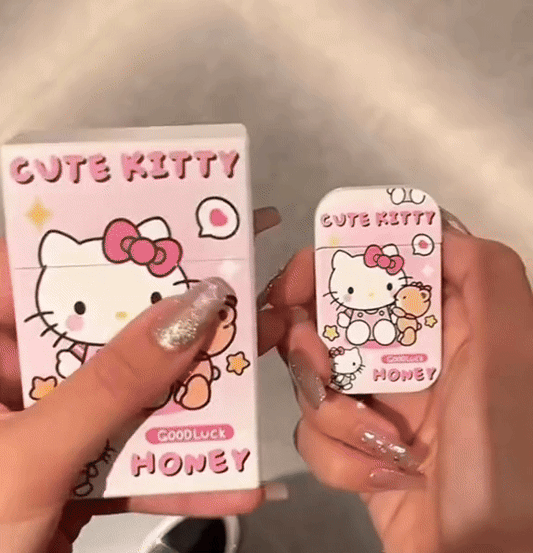 Hello Kitty Honey Case & Lighter (Set or Seperate options) - Magicalverseshop