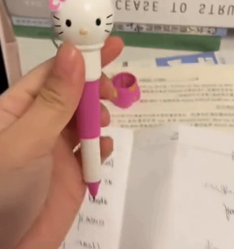 Hello Kitty Pen Keychain - Magicalverseshop